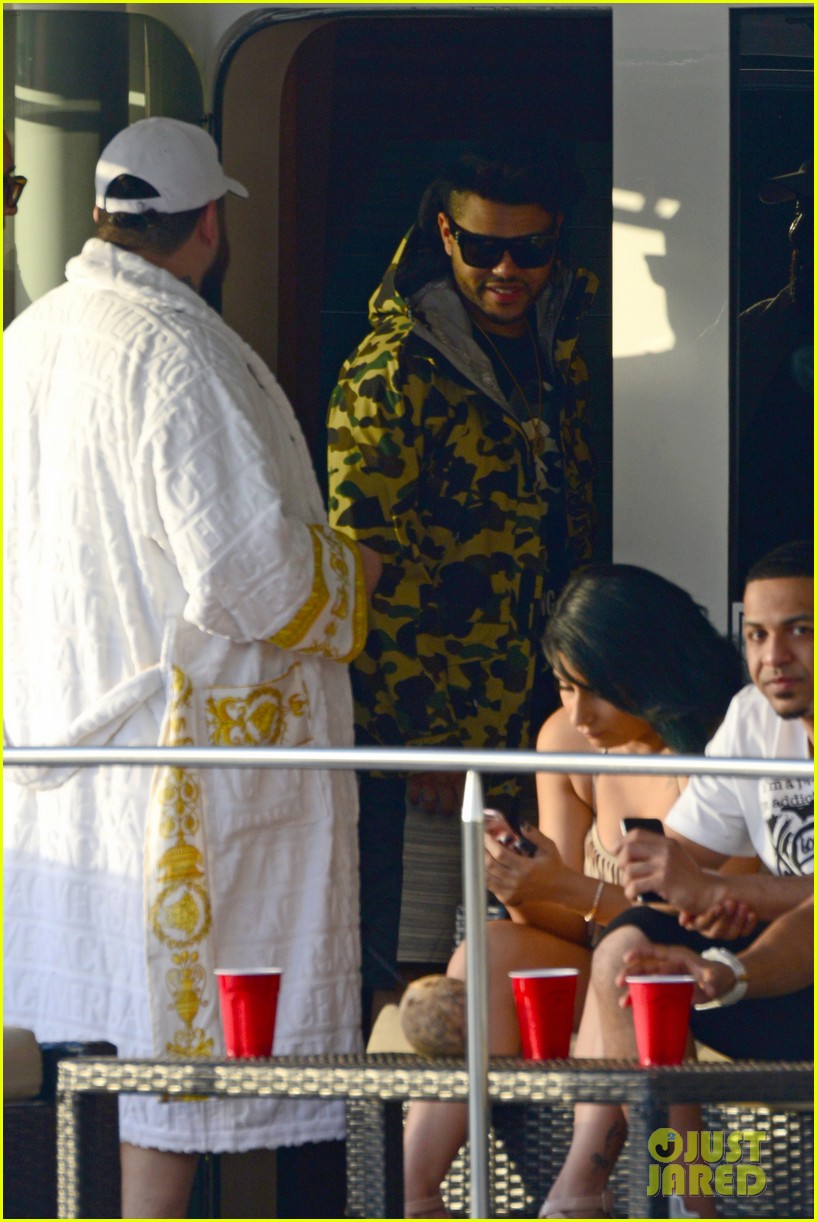 Bella Hadid and The Weeknd in Miami Together December 2015