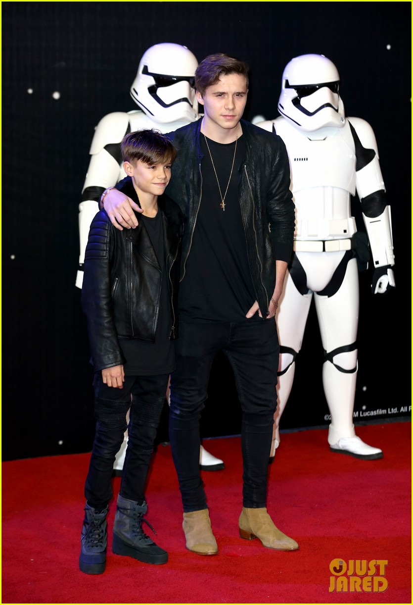 Brooklyn Beckham Matches With Brother Romeo for 'Star Wars: The Force ...