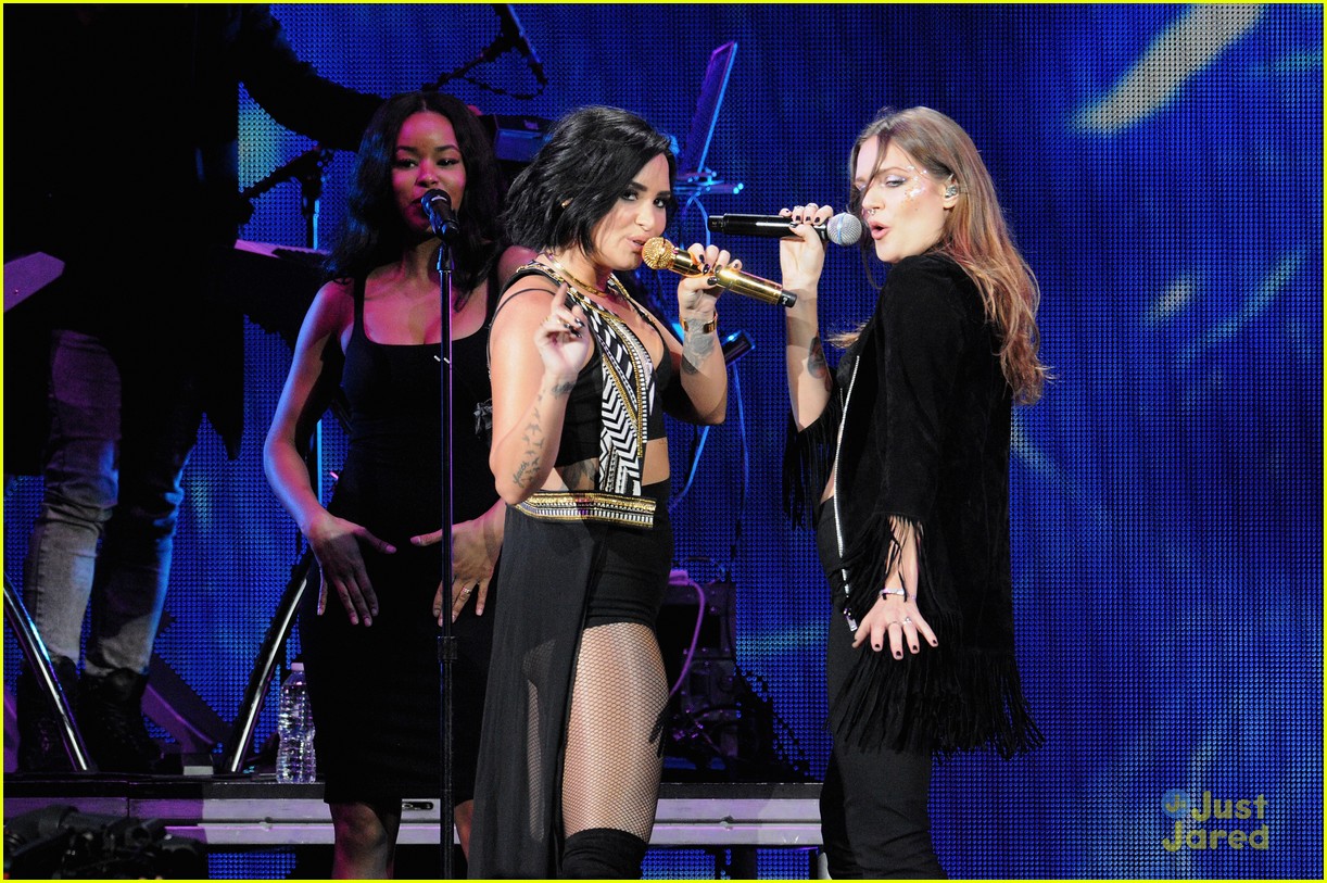 Demi Lovato & Tove Lo Team Up For 'Cool For the Summer' Duet at Tampa