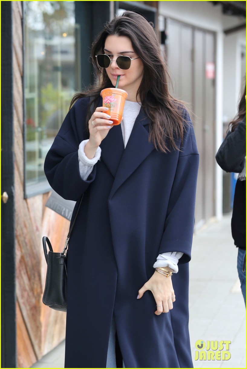 Kendall Jenner & Hailey Baldwin Continue Their Christmas Shopping in ...