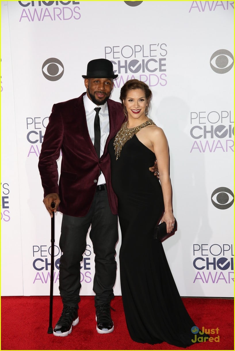 Allison Holker Shows Off Baby Bump At People's Choice Awards 2015 ...