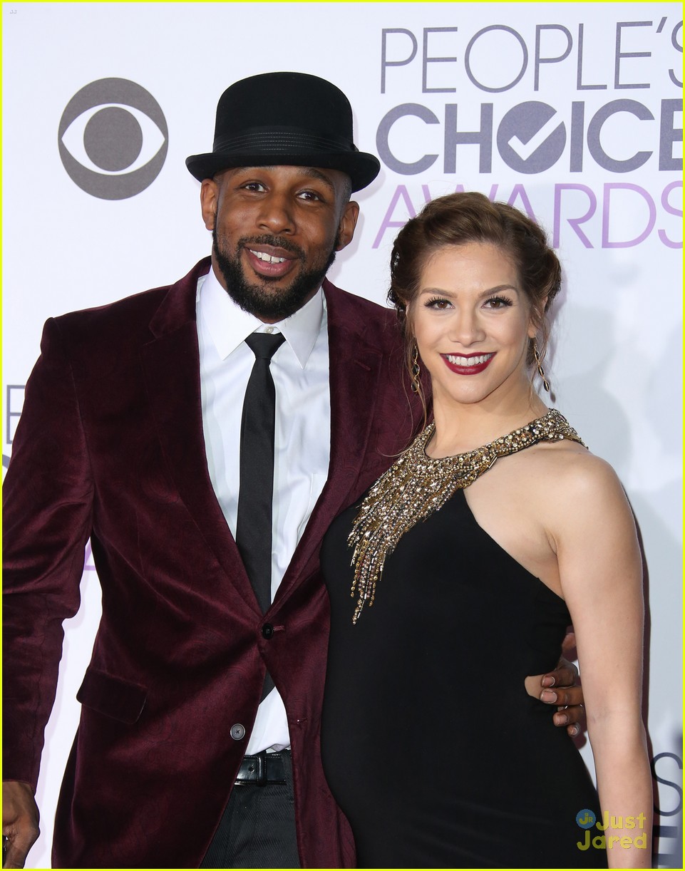 Allison Holker Shows Off Baby Bump At People's Choice Awards 2015 ...