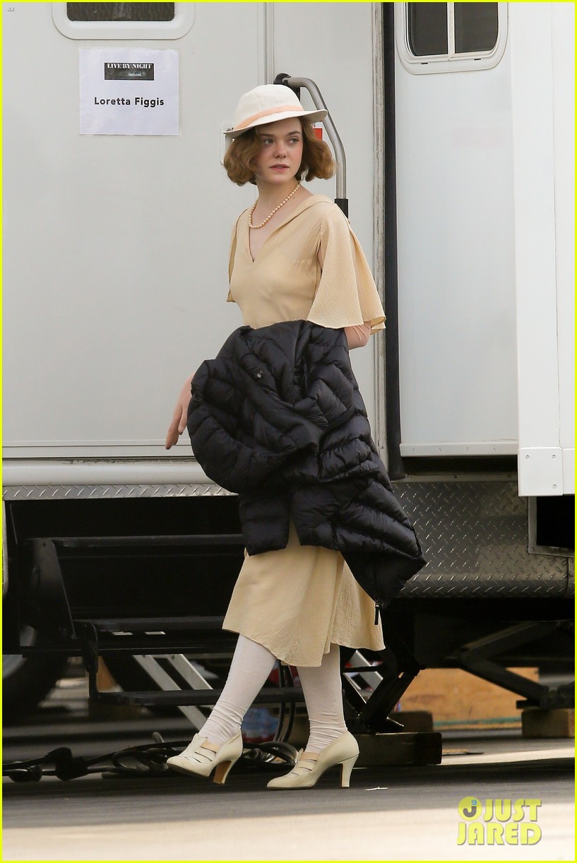 ben affleck elle fanning live by night filming 16