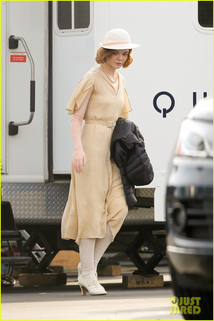 ben affleck elle fanning live by night filming 26