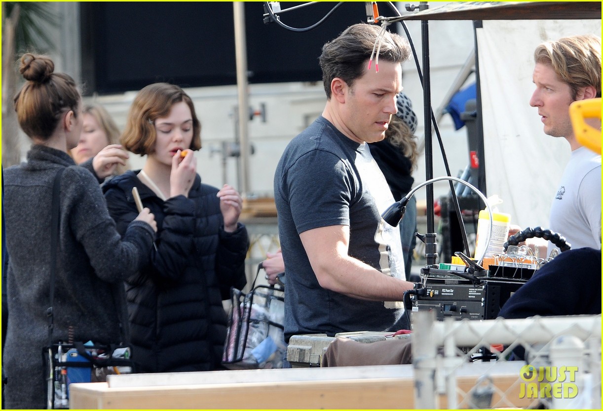 Full Sized Photo of ben affleck harry potter shirt on set 15 | Elle ...