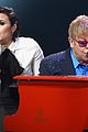 demi lovato sings elton john town hall 02