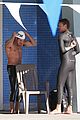 zac efron goes shirtless for baywatch swimming lessons 10