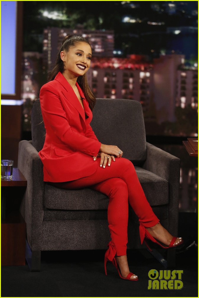 ariana grande album not moonlight anymore kimmel 05