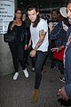 harry styles lax arrival early bday nick grimshaw 01