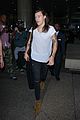 harry styles lax arrival early bday nick grimshaw 11