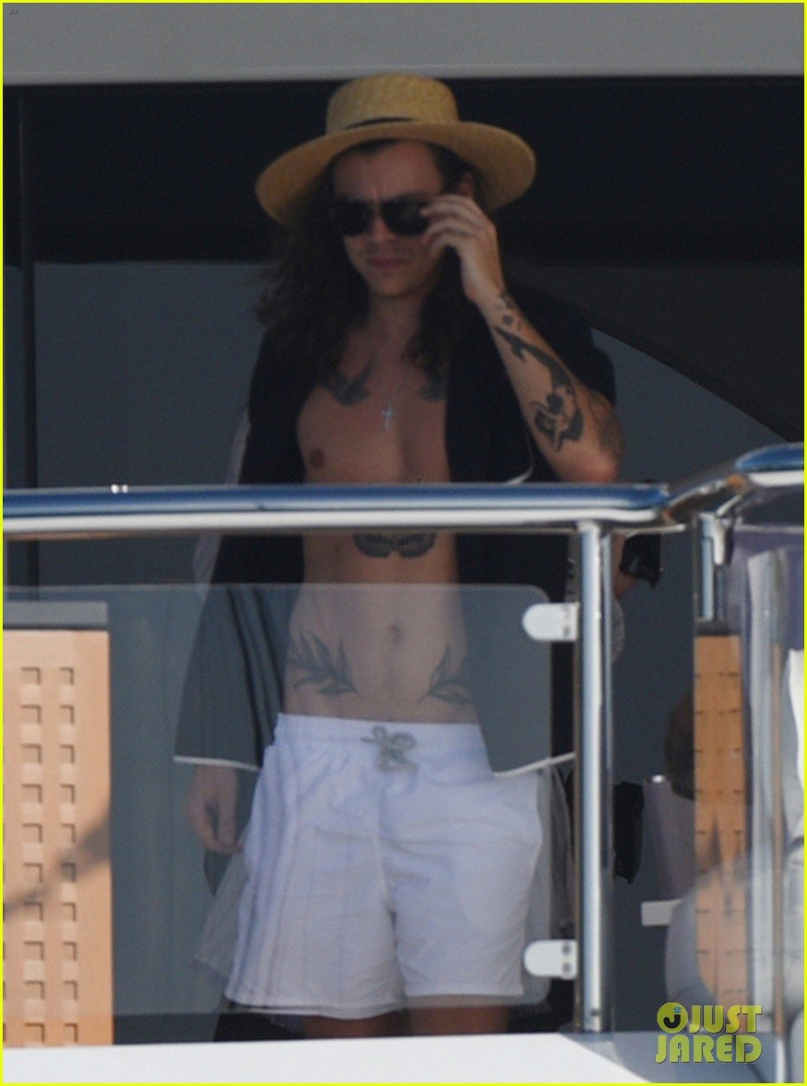 Kendall Jenner Snaps Pictures Of Harry Styles Aboard Yacht In St Barts Photo 910528 Photo