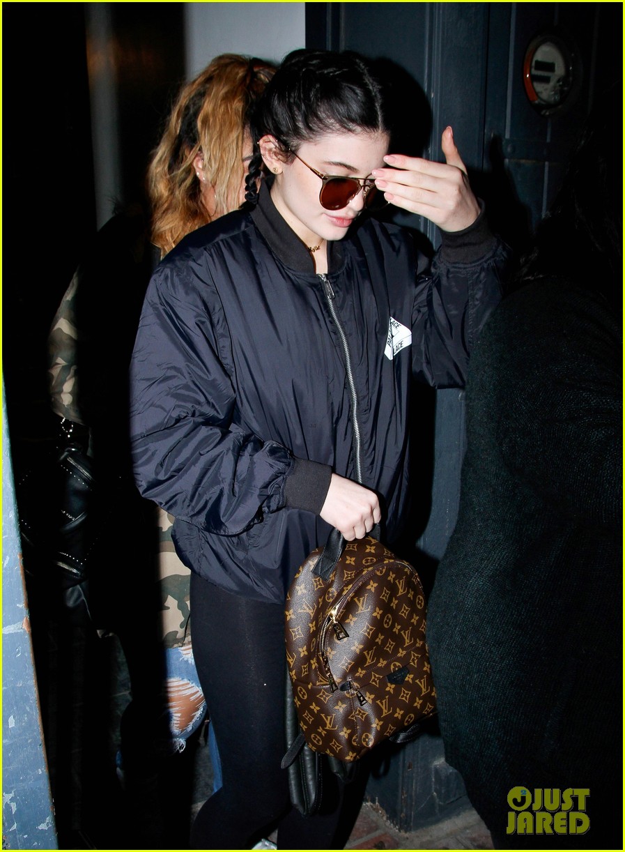 Star Style on X: Kylie Jenner wearing Louis Vuitton Palm Springs