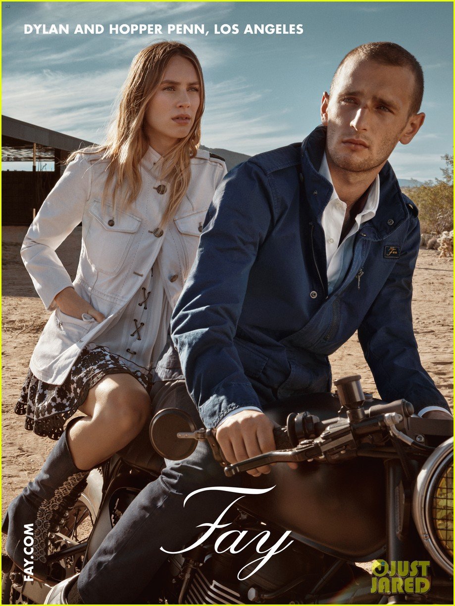 Dylan Penn Stars in 'Fay' Campaign with Brother Hopper! Photo 921669
