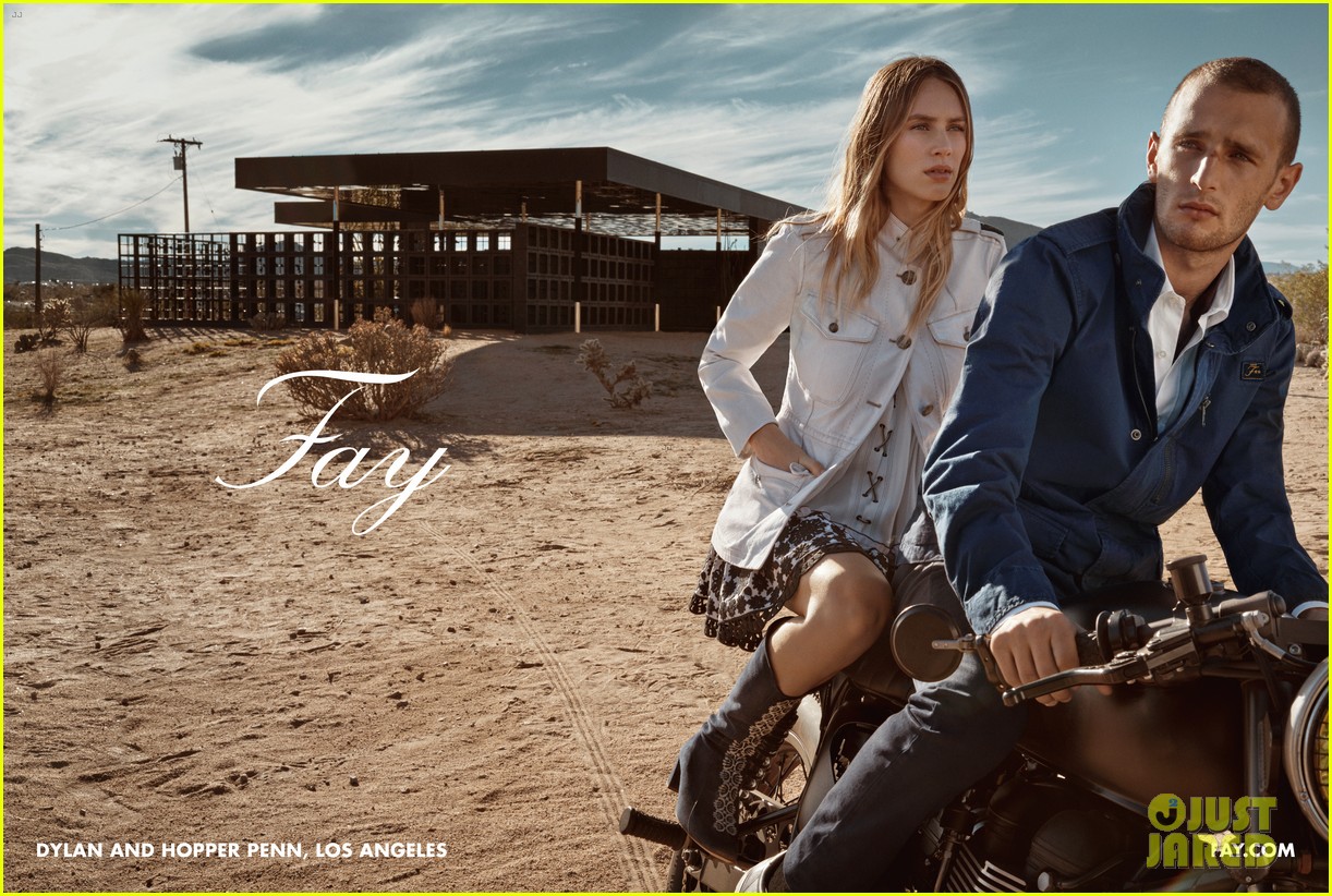 Dylan Penn Stars in 'Fay' Campaign with Brother Hopper! Photo 921674