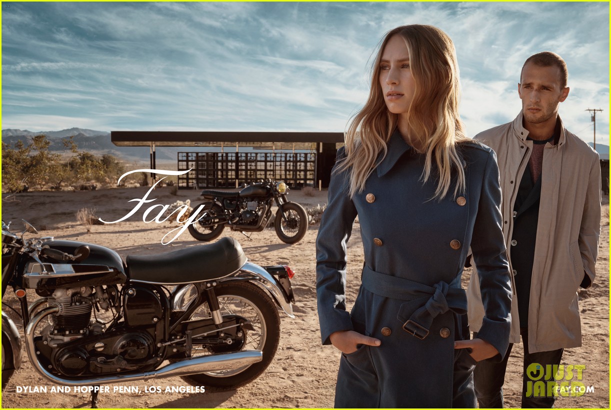 Dylan Penn Stars in 'Fay' Campaign with Brother Hopper! Photo 921675