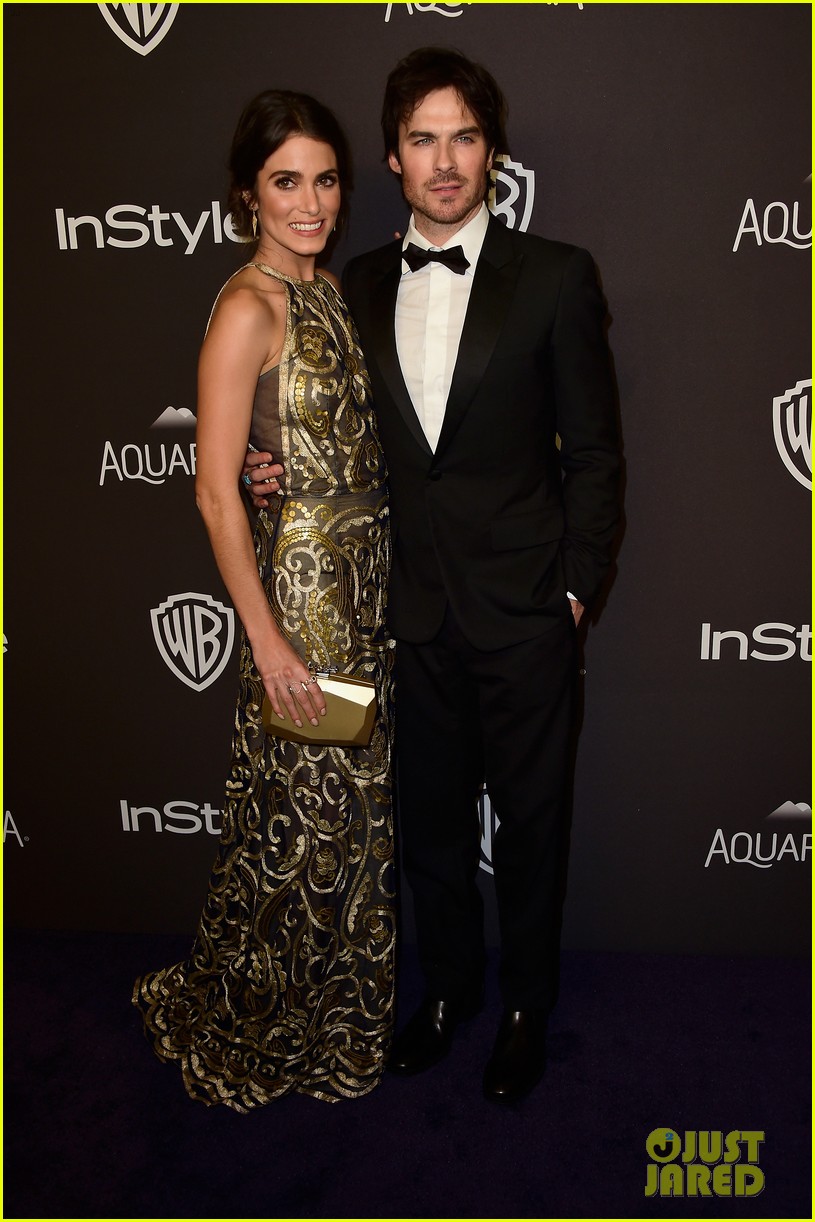 Ian Somerhalder & Paul Wesley Hit the Golden Globes After Party ...