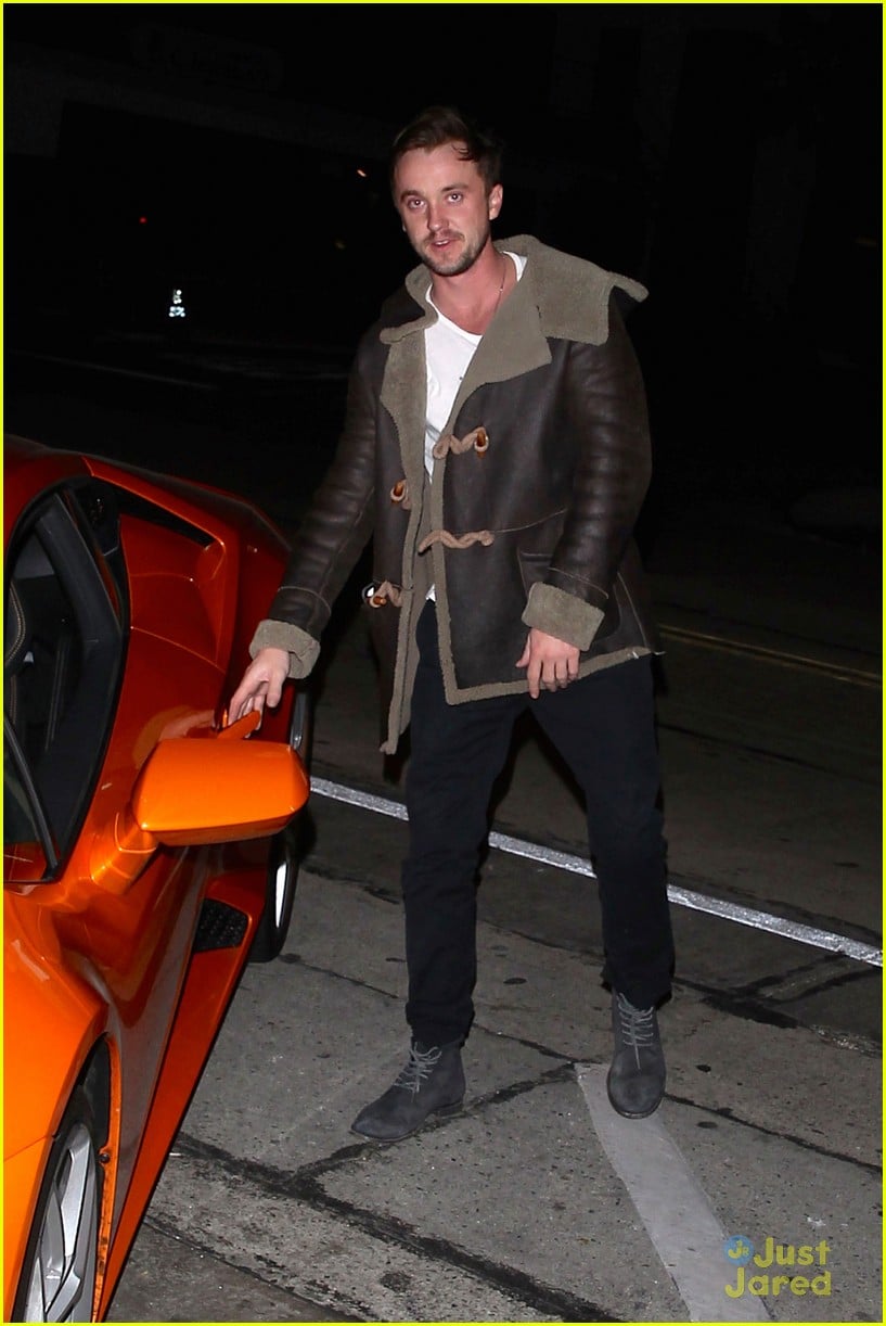 Tom Felton Shares Hot Shirtless Selfie in Memory of His Dog Timber