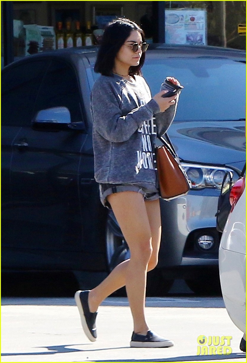 Full Sized Photo of vanessa hudgens stella shopping studio city 10