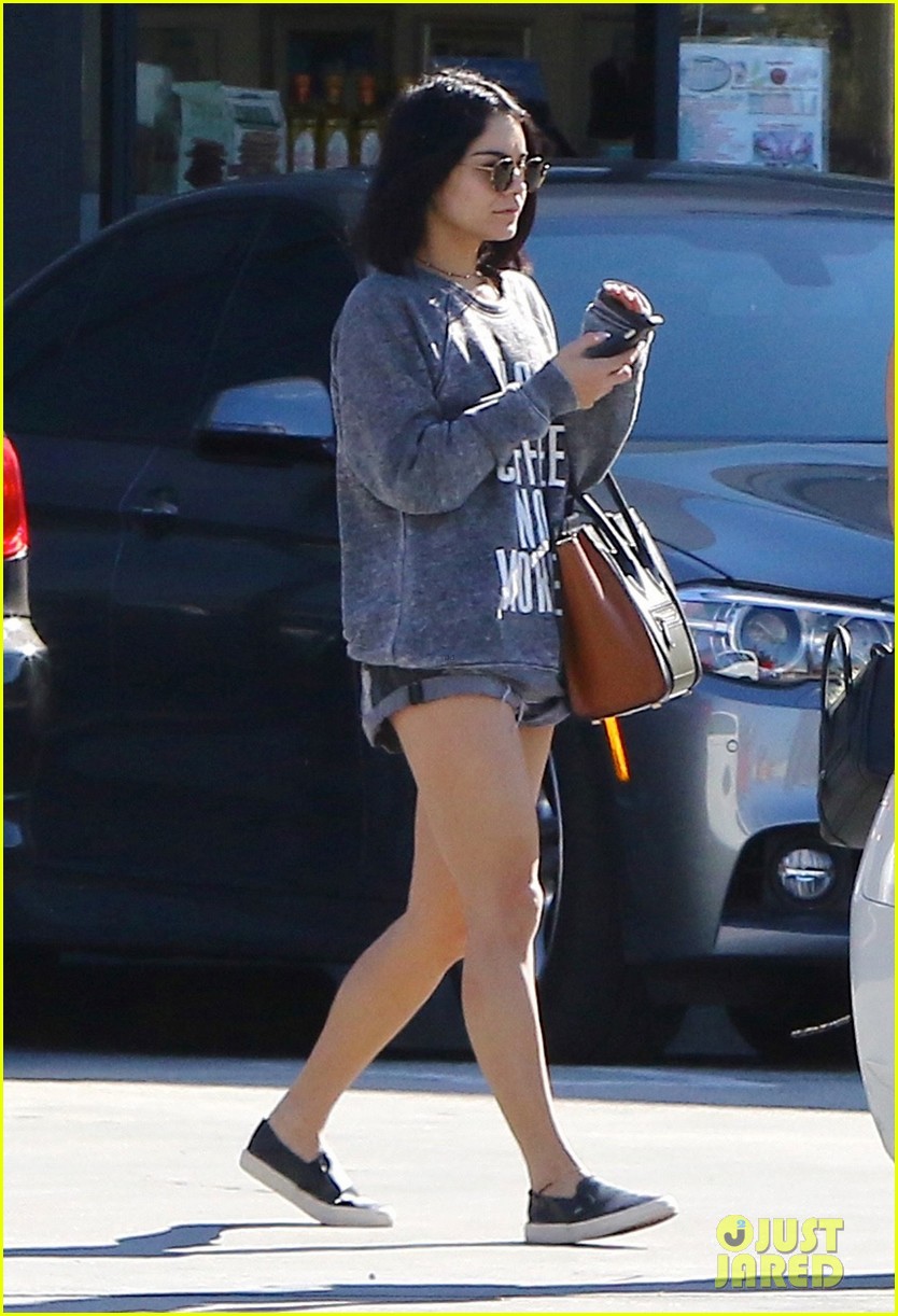 Full Sized Photo of vanessa hudgens stella shopping studio city 13