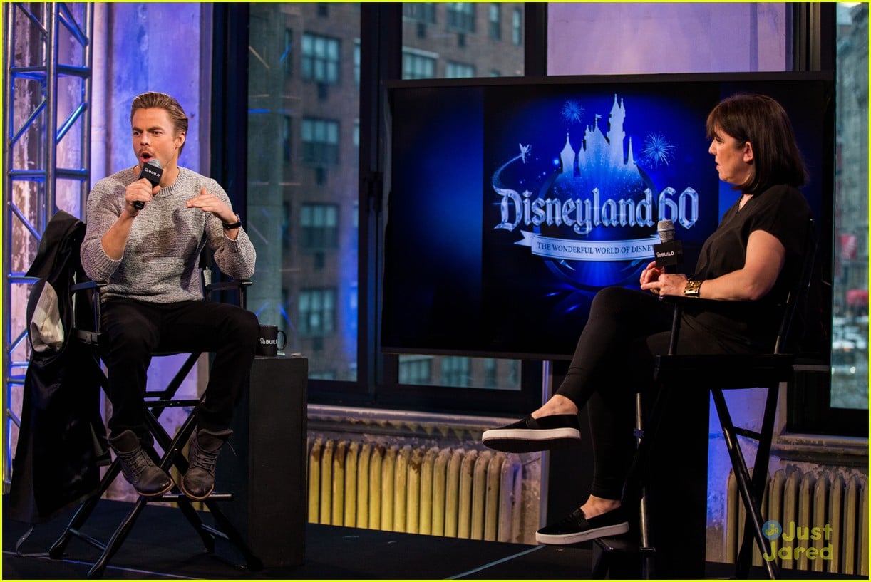 Derek Hough Hypes Up 'Wonderful World of Disney' Special at AOL Build