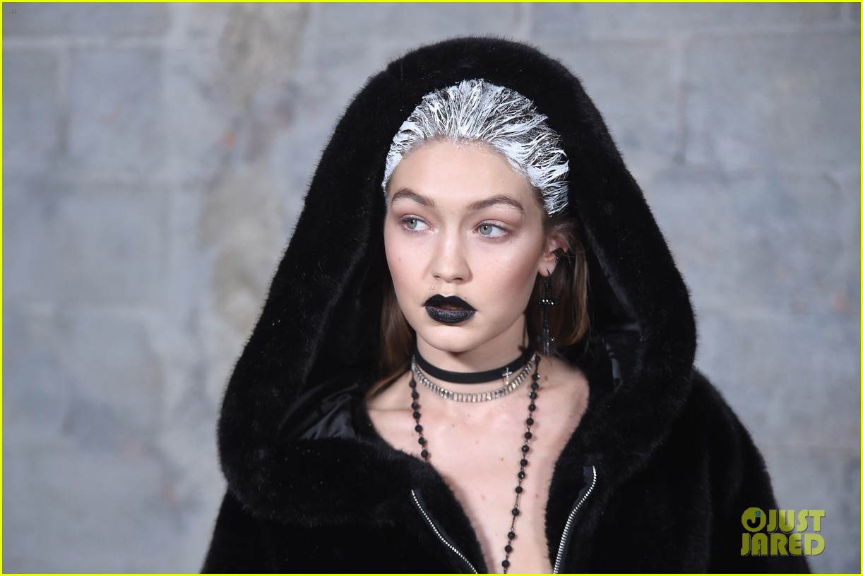 Gigi Hadid Walks Fenty Puma By Rihanna With Sister Bella During NYFW