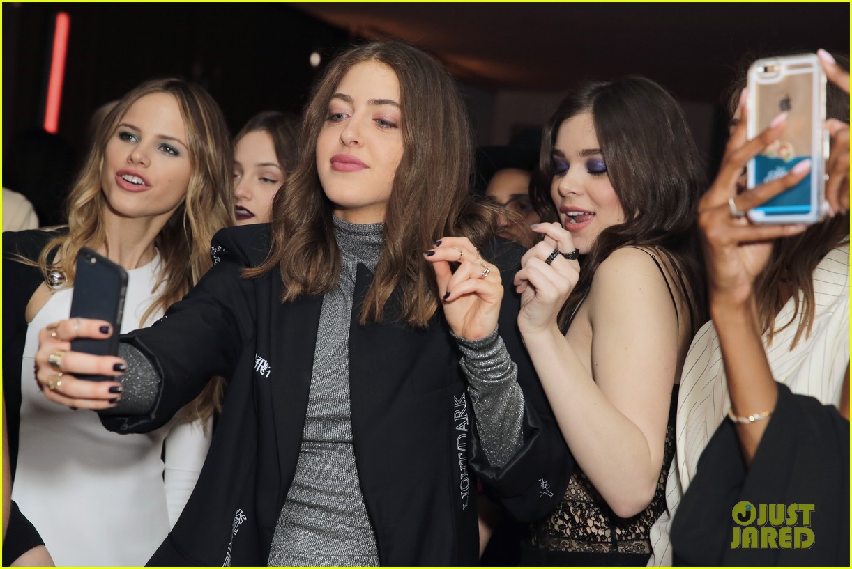 Bailee Madison Supports Hailee Steinfield As She Hosts Vanity Fair's DJ