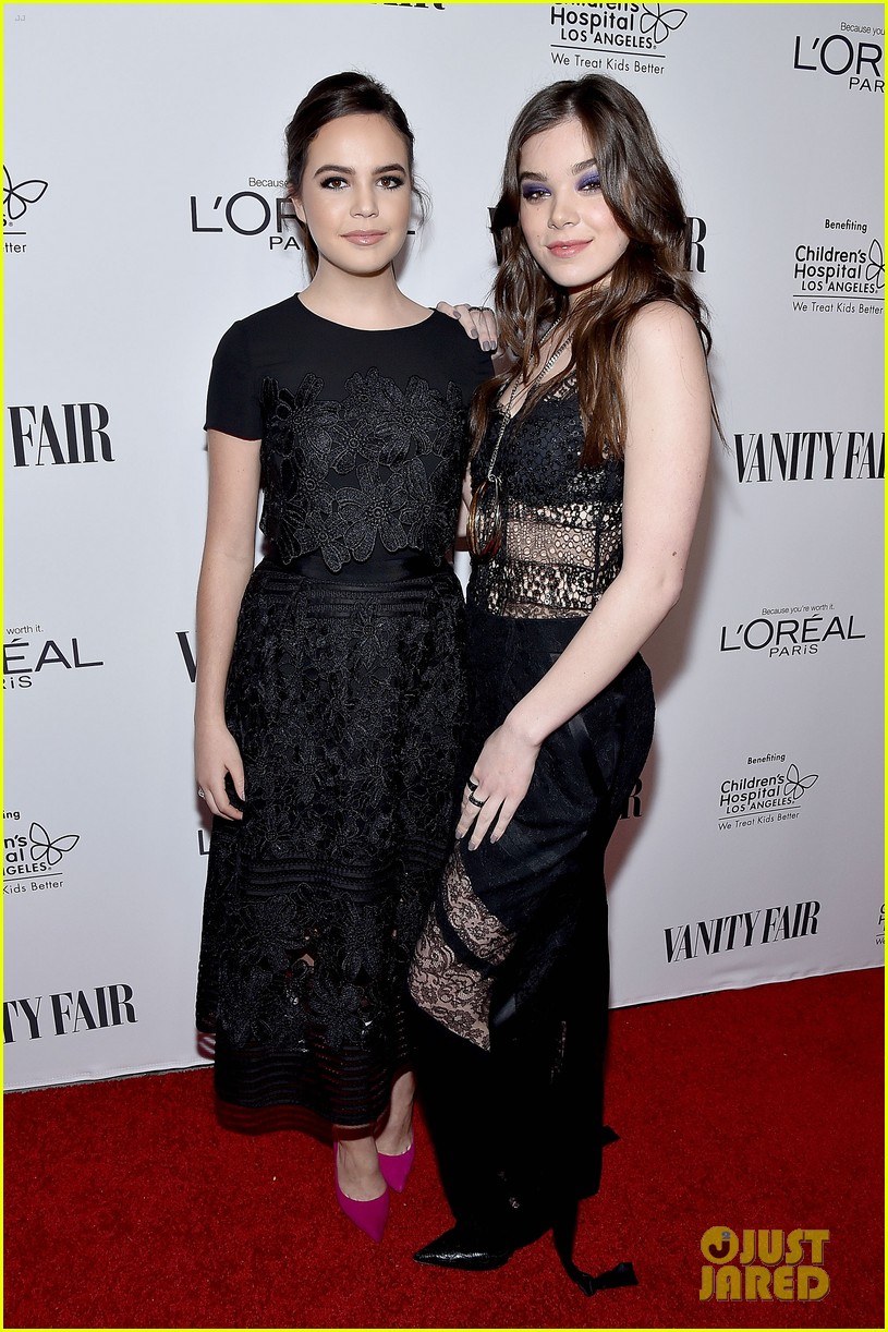 Bailee Madison Supports Hailee Steinfield As She Hosts Vanity Fair's DJ ...