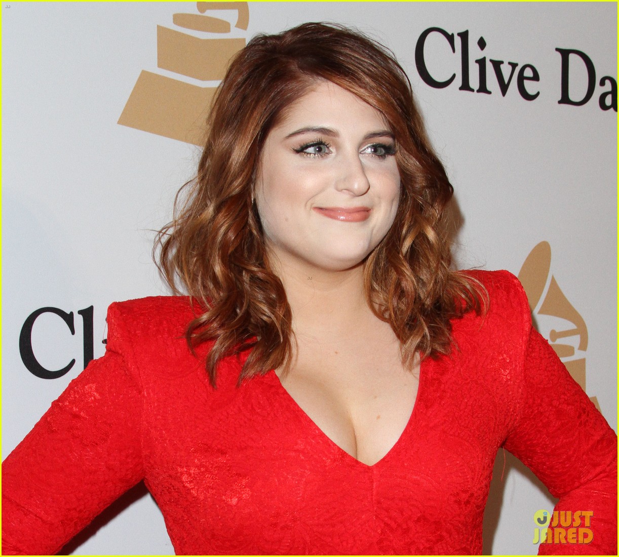 Meghan Trainor Wears Red Dress to Go With New Red Hair! | Photo 929254 ...