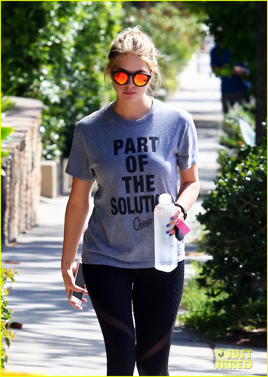 Full Sized Photo of ashley benson gym west hollywood 01 | Ashley Benson