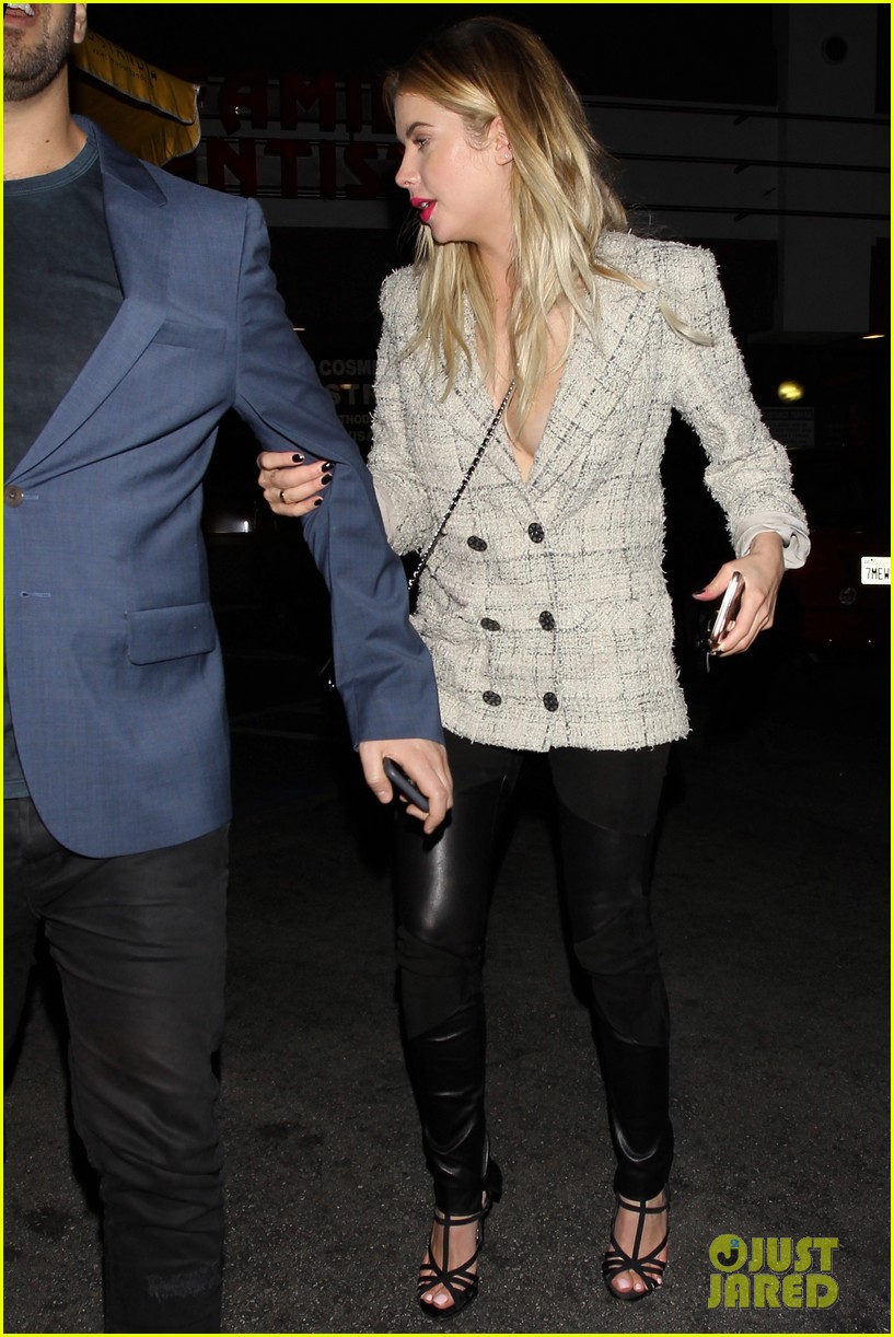 Full Sized Photo of ashley benson night out hollywood friends 05