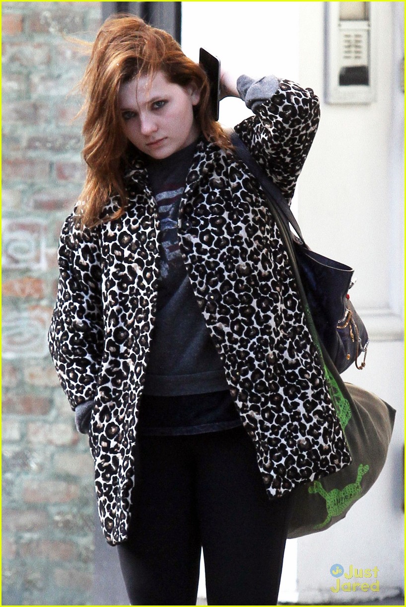 Full Sized Photo of abigail breslin new brown hair dirty dancing 04 ...