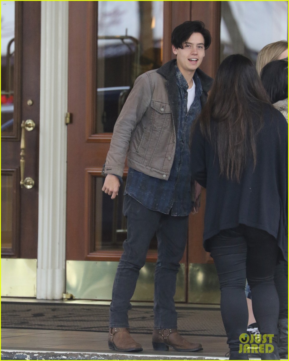 Cole Sprouse Greets Fan Before More 'Riverdale' Filming in Vancouver