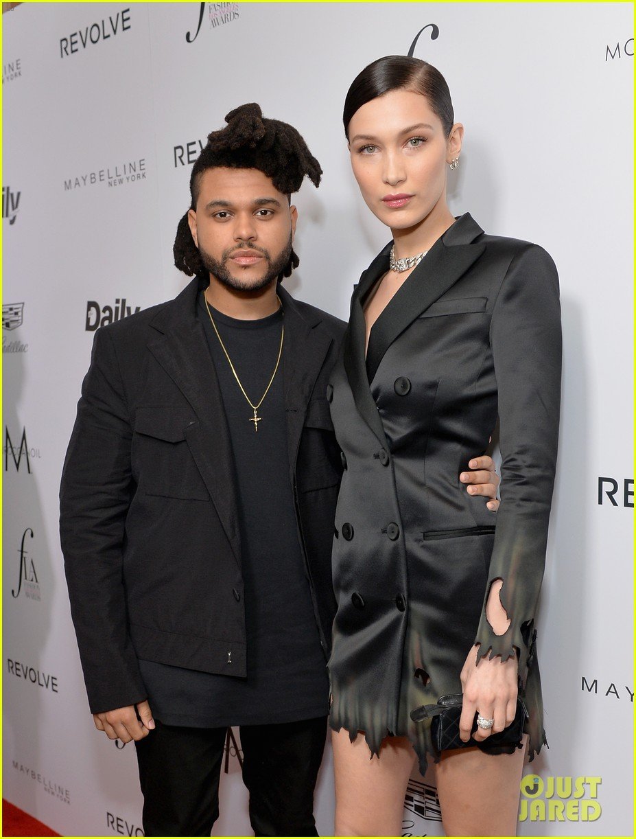 Gigi Hadid Wears Sheer Gown to Support Bella at Daily Front Row Awards