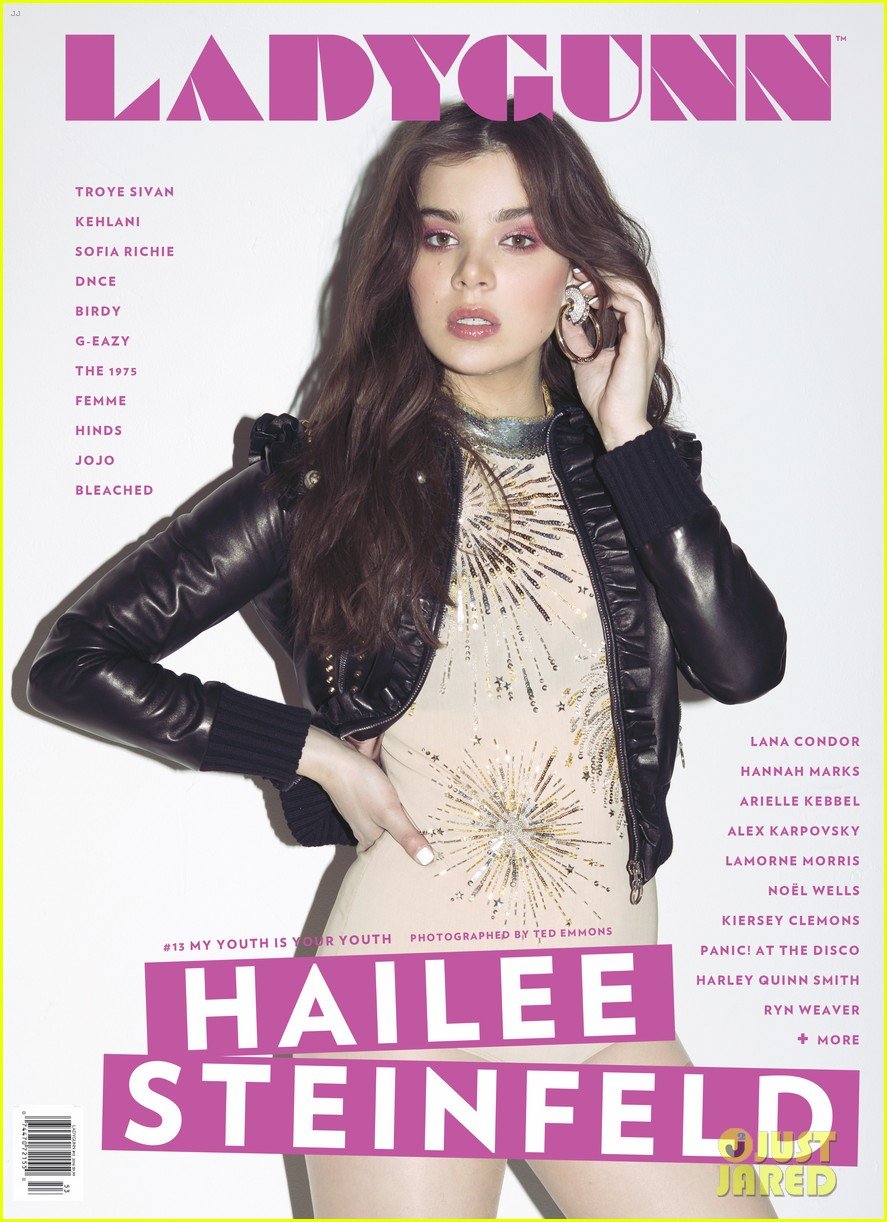 hailee steinfeld covers ladygunn magazine 01