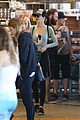 kendall jenner hailey baldwin hang out gym after img news 01
