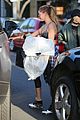 kendall jenner hailey baldwin hang out gym after img news 23