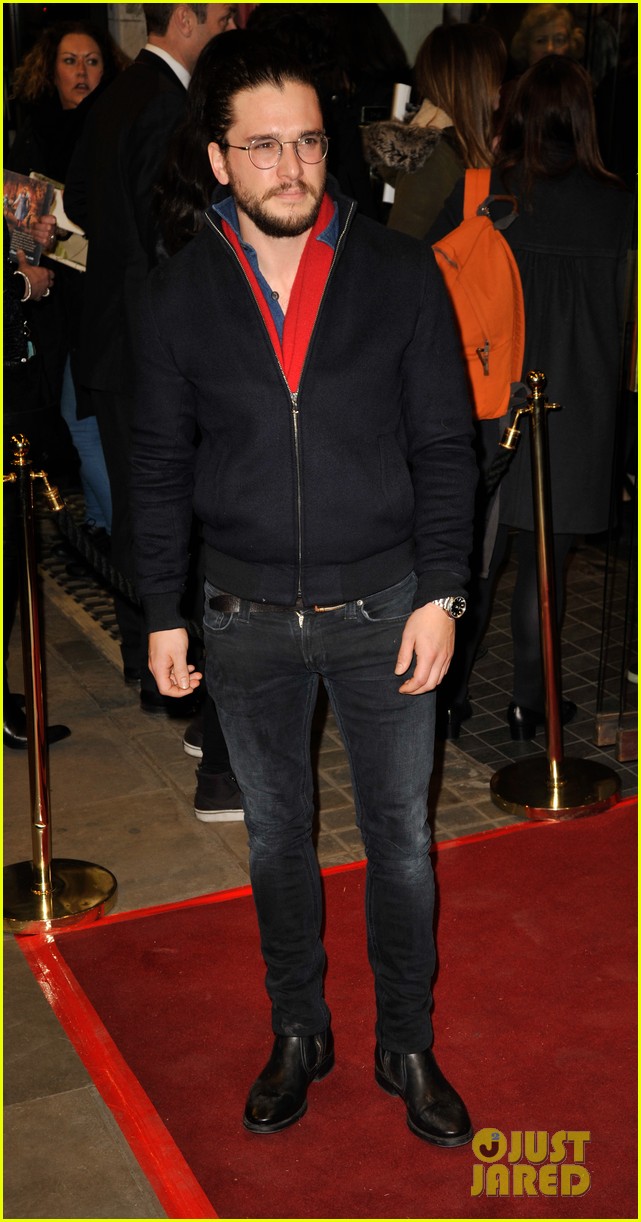 kit harington jamie campbell bower have theatre night at the maids 05