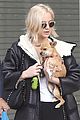 jennifer lawrence arrives in nyc with pup 03