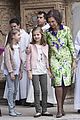 leonor sofia spain easter mass spanish royal family 05