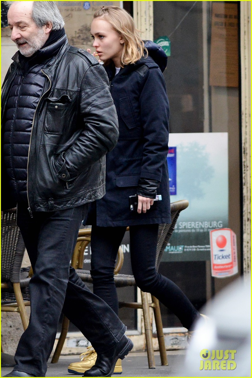 LilyRose Depp Grabs Lunch in Paris With Rumored Boyfriend Ash Stymest