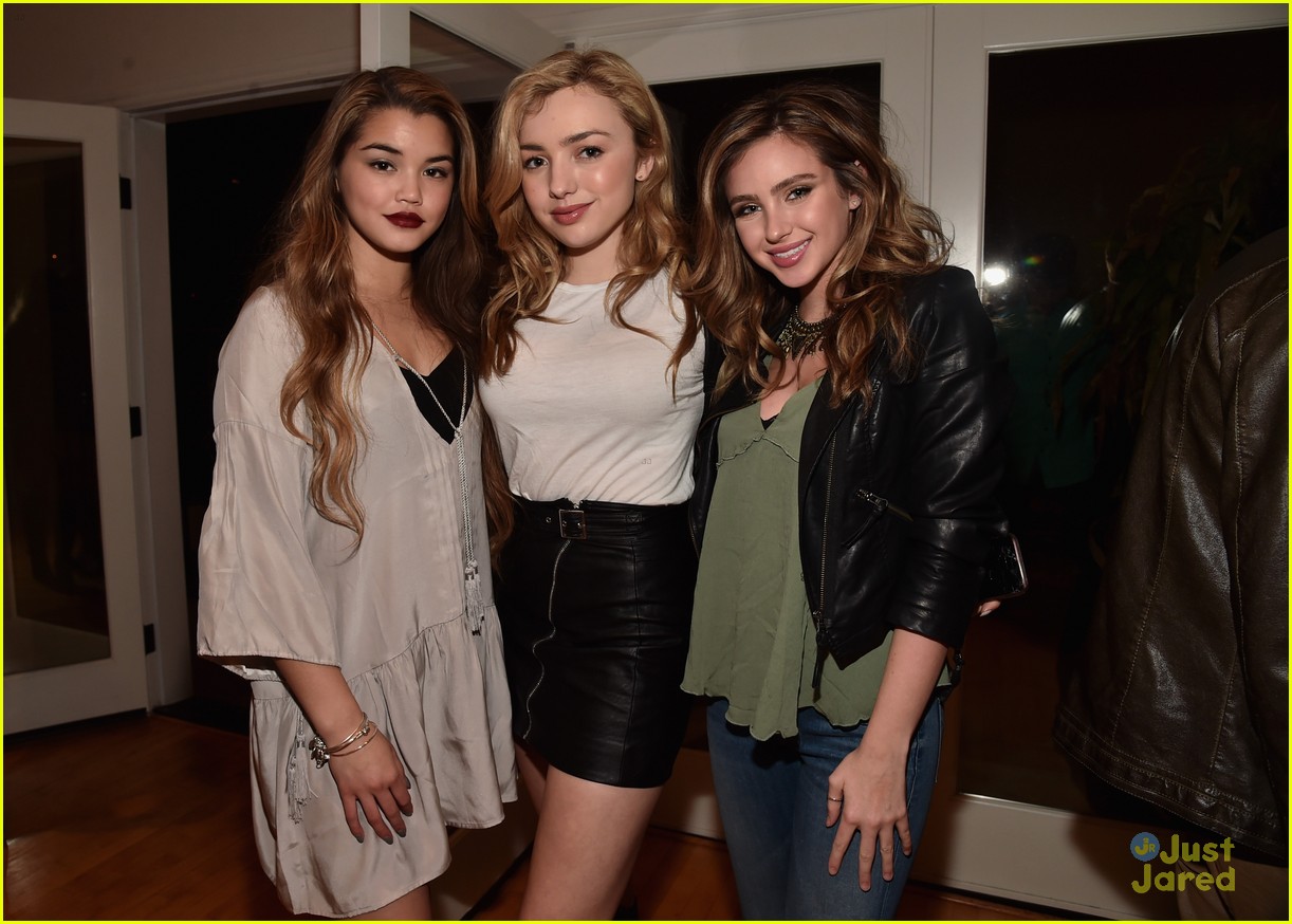 Kelli Berglund Bradley Steven Perry And Paris Berelc Celebrate Lab Rats Elite Force Premiere