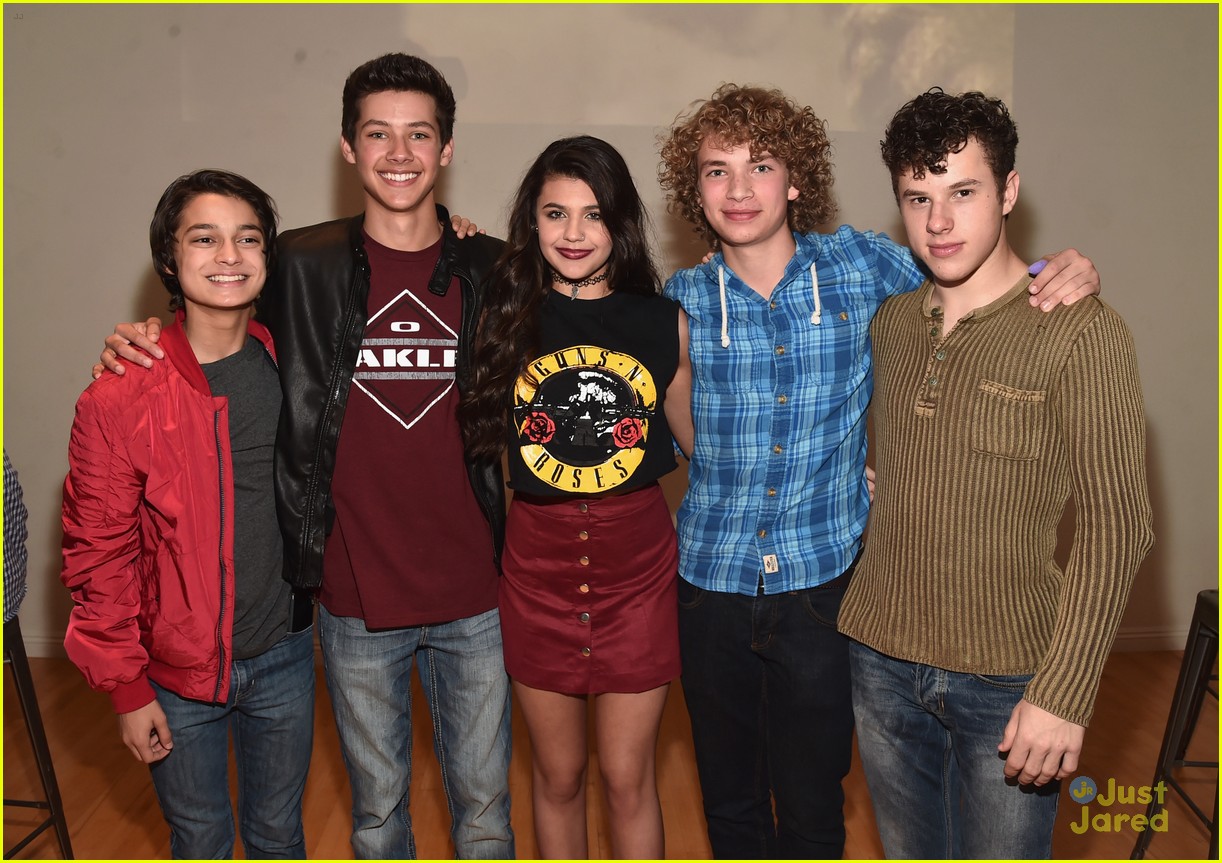 Full Sized Photo of lab rats elite force premiere party pics 25 Kelli