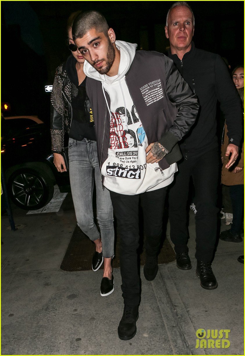 Zayn Malik Spends Saturday Night With Gigi Hadid Photo 947405 Photo Gallery Just Jared Jr 