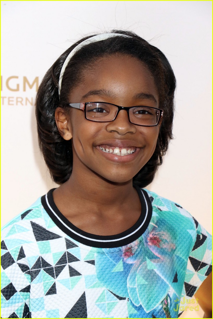 black-ish's Marsai Martin Supports Miles Brown at One Night One Drop