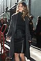 melissa benoist today stop fallon stack cups nyc 09
