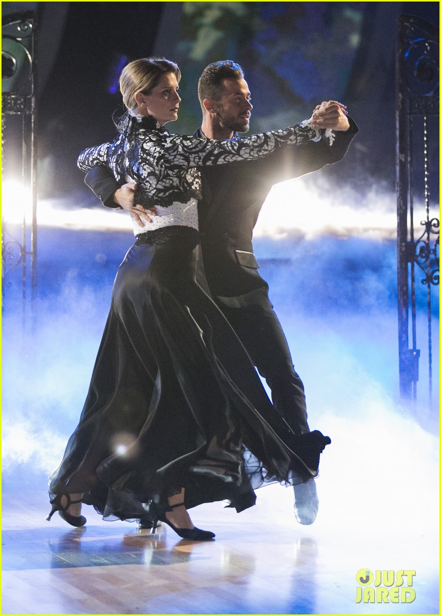 Rachel Bilson Cheers on 'The O.C.' CoStar Mischa Barton During 'DWTS