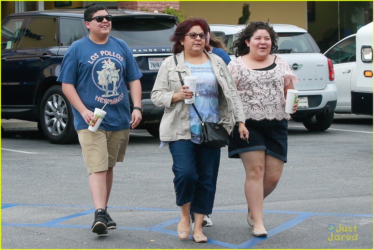 Raini Rodriguez & Brother Rico Head to Lunch After He Wraps 'Modern