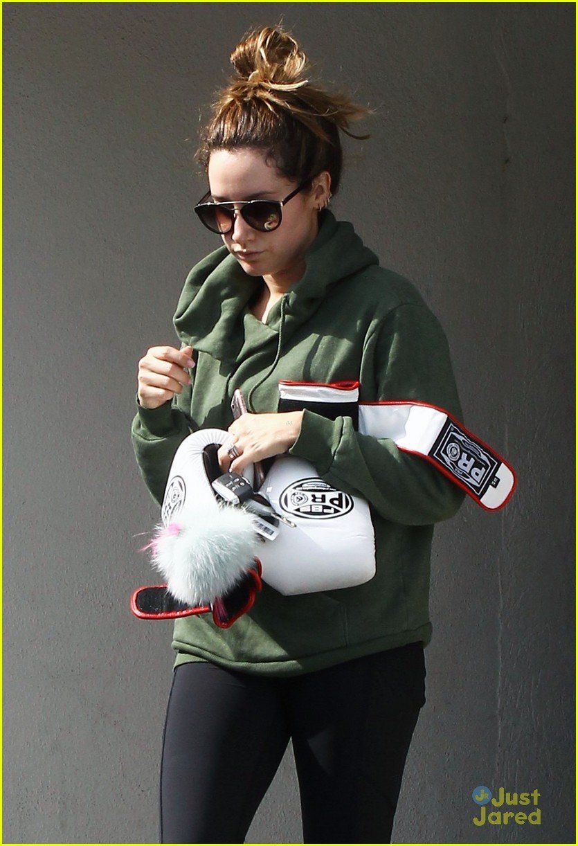 Ashley Tisdale Hits Boxing Class After Checking Up on 'Illuminate ...