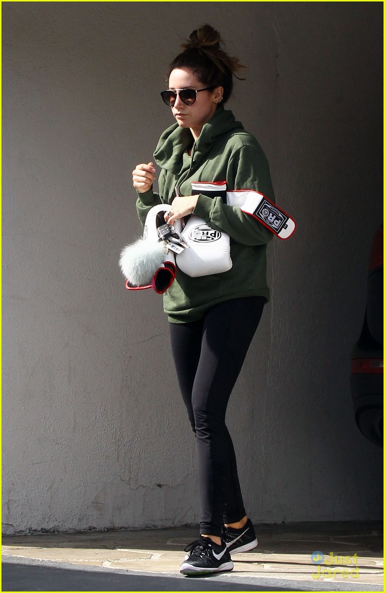 Ashley Tisdale Hits Boxing Class After Checking Up on 'Illuminate ...