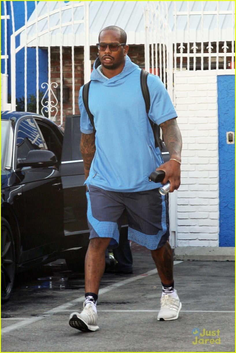 Witney Carson Makes Sure Von Miller Is Good & Relaxed On DWTS Show Day